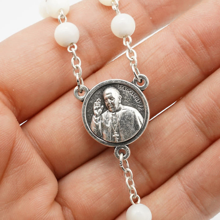 The Four Temples Of Christ Mother-of-Pearl Rosary - image 3