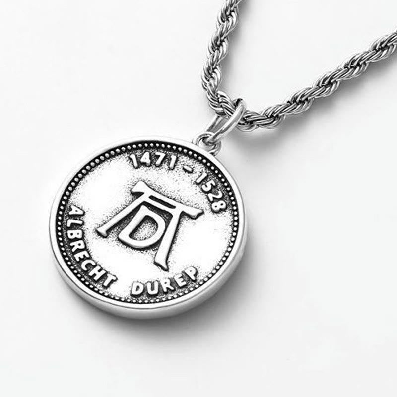 Cubic Praying Hands Charm Necklace - image 7
