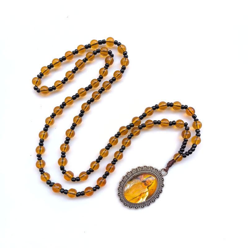 Classic Style 9 Icons of Saints(Jesus & Virgin Mary) Pendant Necklace - image 4
