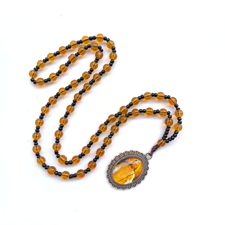 Classic Style 9 Icons of Saints(Jesus & Virgin Mary) Pendant Necklace - image 4