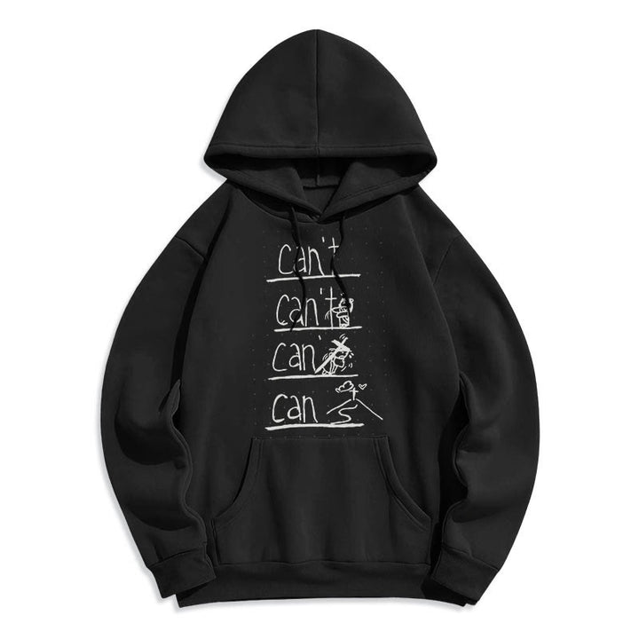 Quotation Style Redemption Through Jesus Sacrifice Fleece Lined Polyester Hoodie