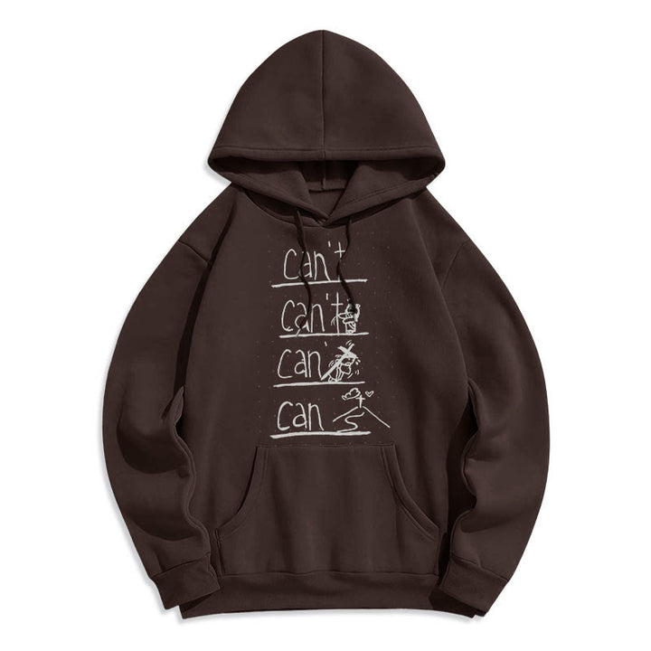 Quotation Style Redemption Through Jesus Sacrifice Fleece Lined Polyester Hoodie