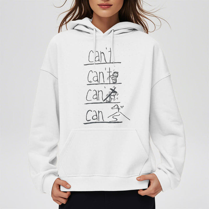Quotation Style Redemption Through Jesus Sacrifice Fleece Lined Polyester Hoodie