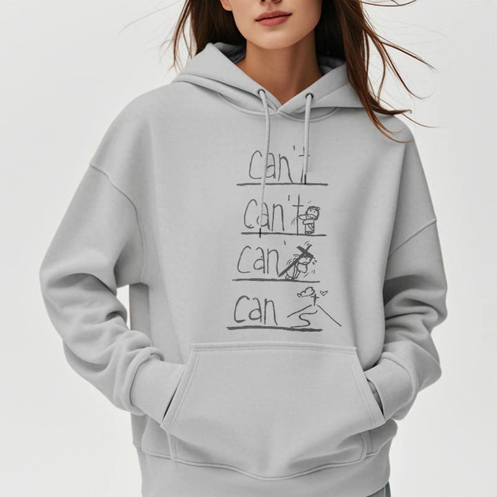 Quotation Style Redemption Through Jesus Sacrifice Fleece Lined Polyester Hoodie