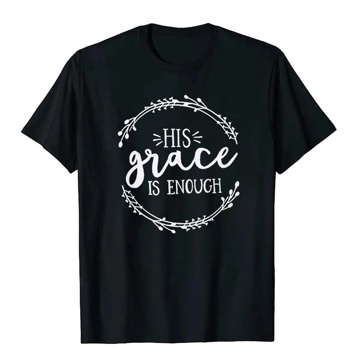 Christianartworkshop "HIS grace IS ENOUGH" T-shirt