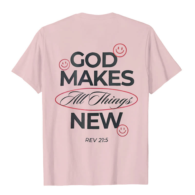 Christianartworkshop God Makes All Things New T-shirt