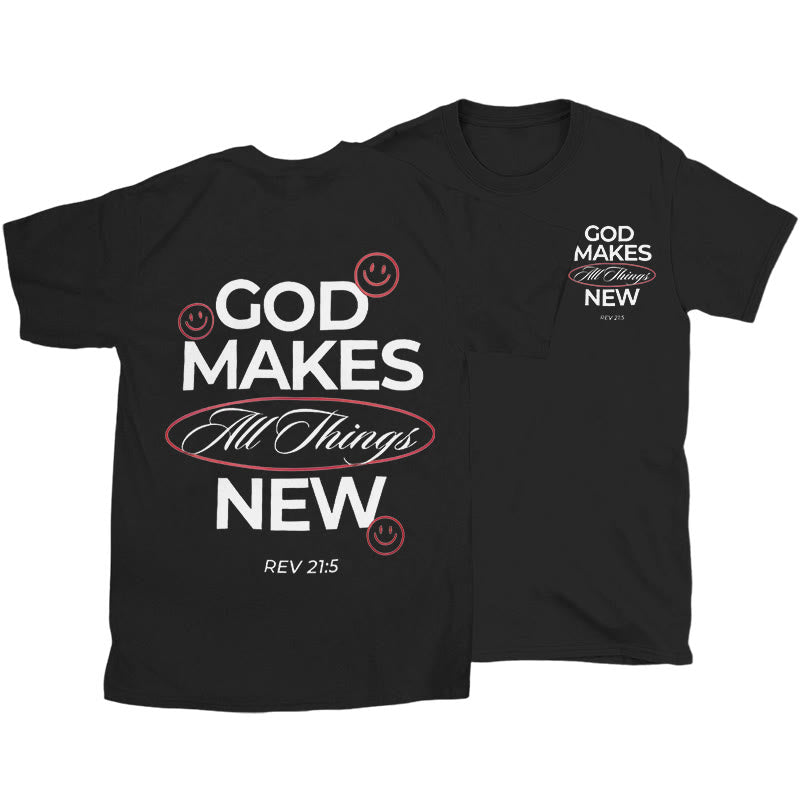 Christianartworkshop God Makes All Things New T-shirt