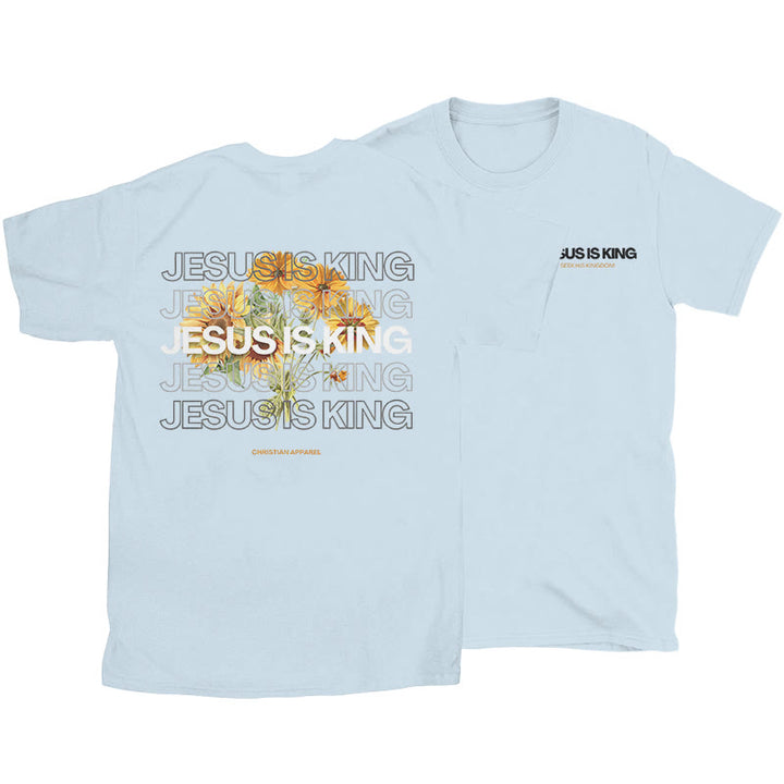 Christianartworkshop Jesus Is King T-shirt