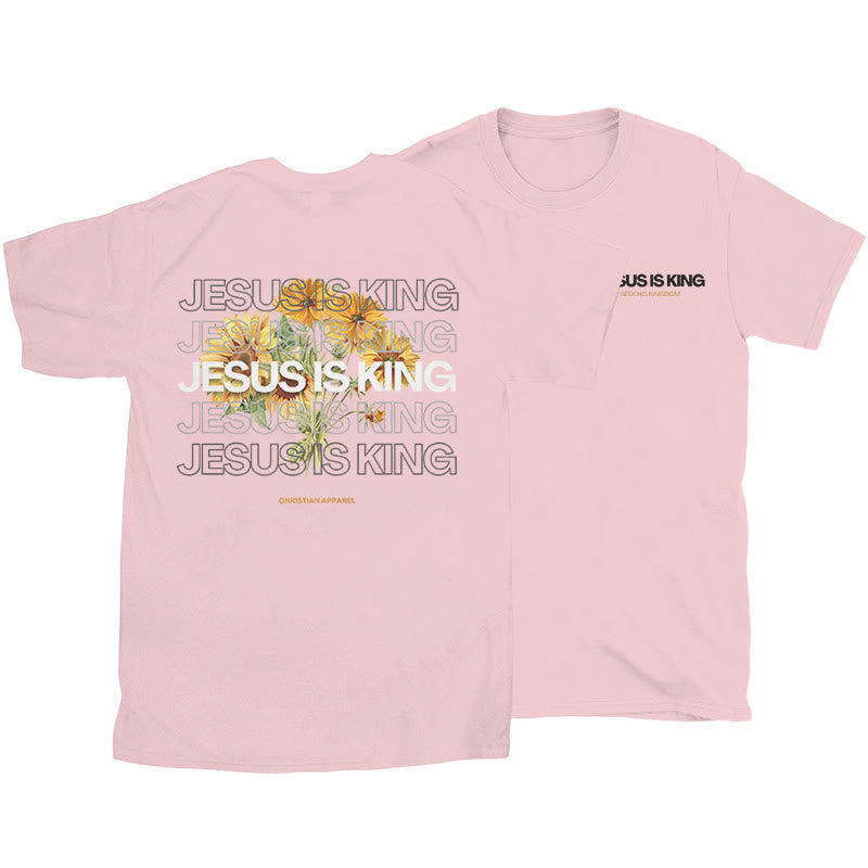 Christianartworkshop Jesus Is King T-shirt