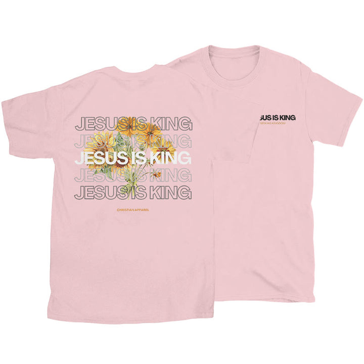 Christianartworkshop Jesus Is King T-shirt