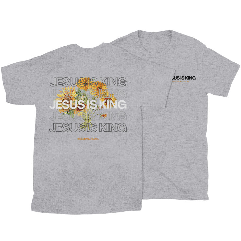 Christianartworkshop Jesus Is King T-shirt