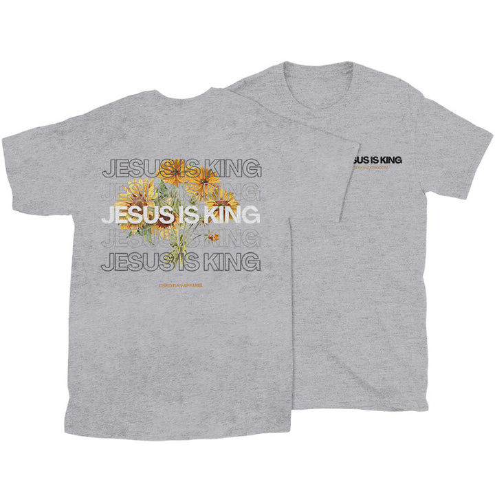 Christianartworkshop Jesus Is King T-shirt