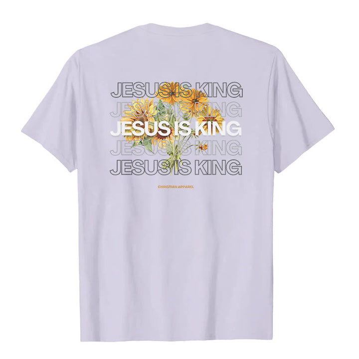 Christianartworkshop Jesus Is King T-shirt