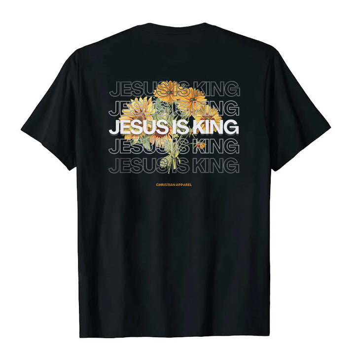 Christianartworkshop Jesus Is King T-shirt