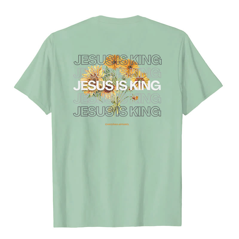 Christianartworkshop Jesus Is King T-shirt