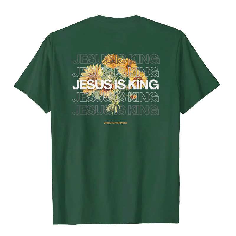 Christianartworkshop Jesus Is King T-shirt