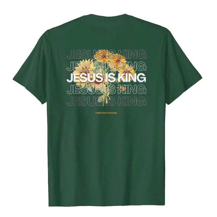 Christianartworkshop Jesus Is King T-shirt