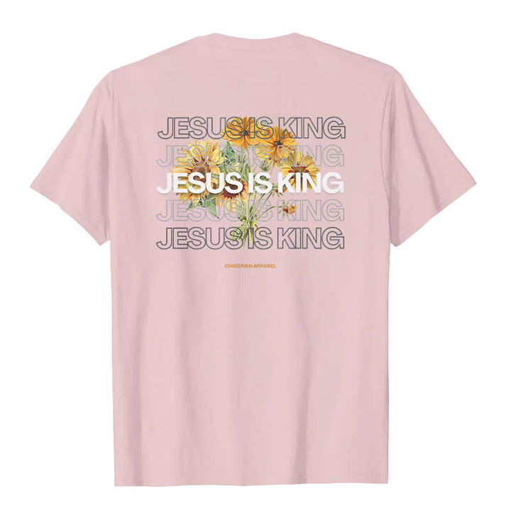 Christianartworkshop Jesus Is King T-shirt