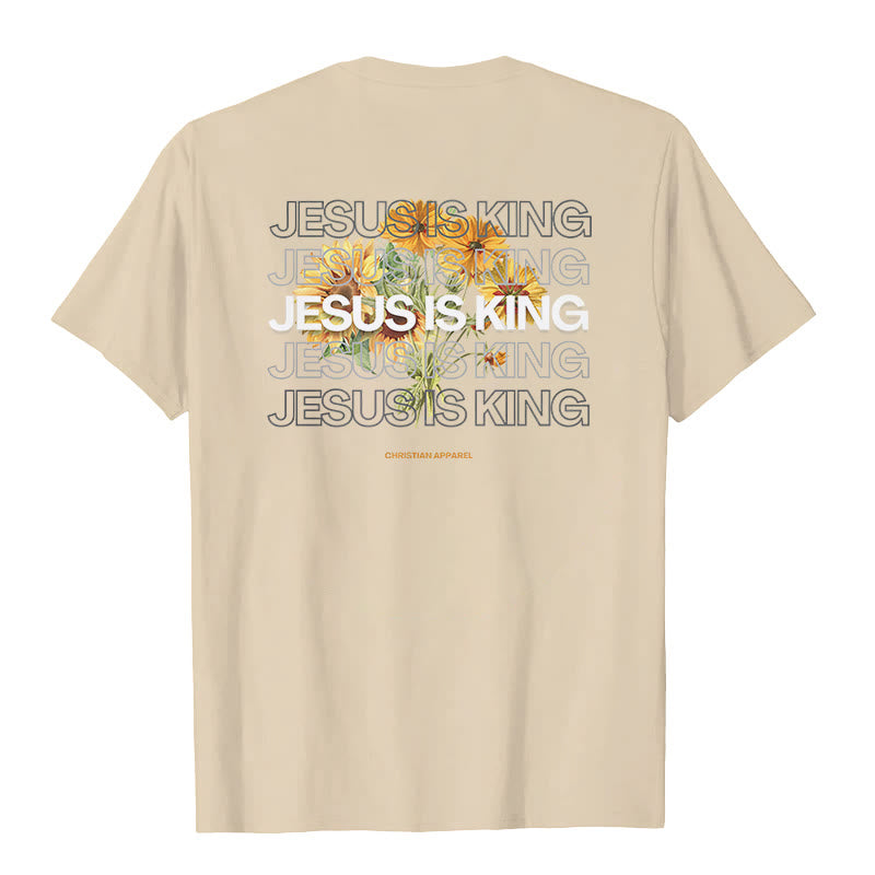 Christianartworkshop Jesus Is King T-shirt