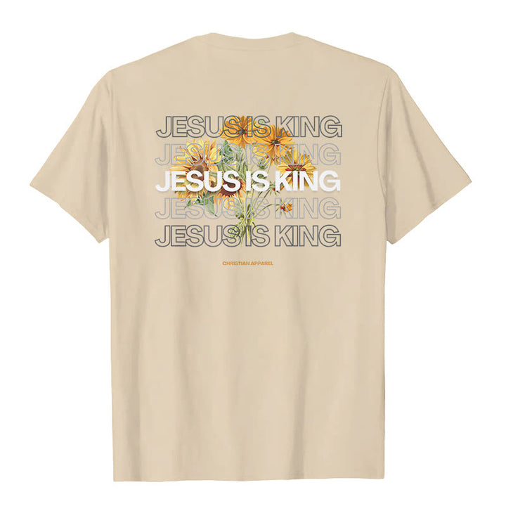 Christianartworkshop Jesus Is King T-shirt