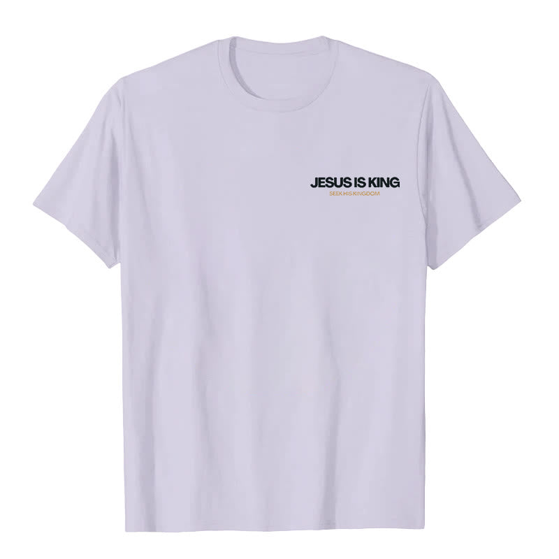 Christianartworkshop Jesus Is King T-shirt