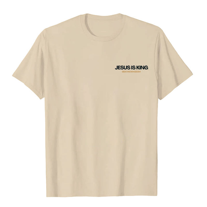 Christianartworkshop Jesus Is King T-shirt