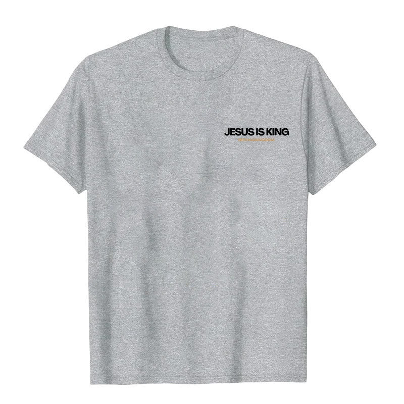 Christianartworkshop Jesus Is King T-shirt
