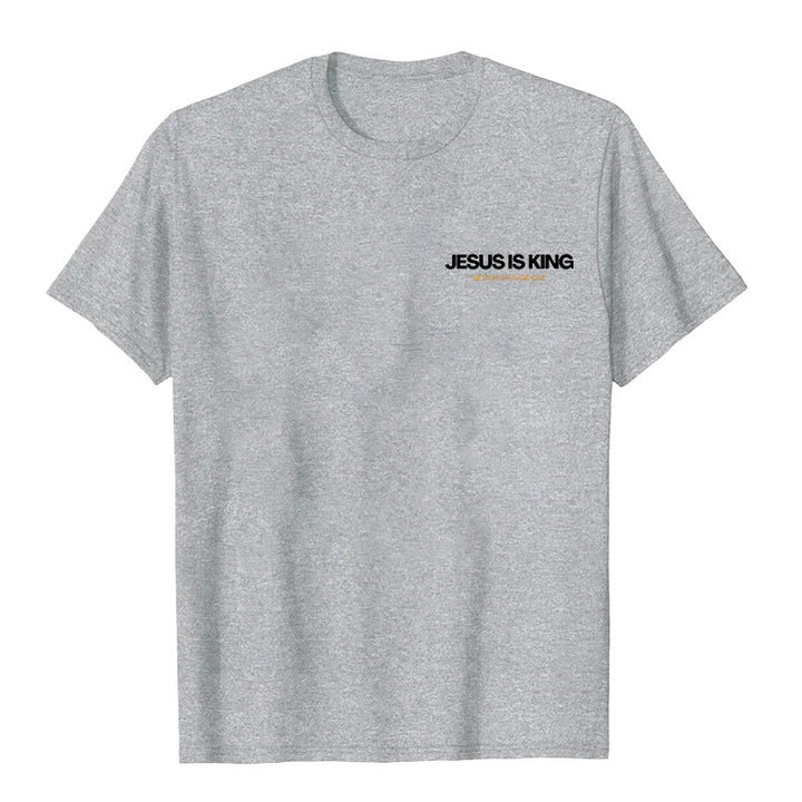 Christianartworkshop Jesus Is King T-shirt