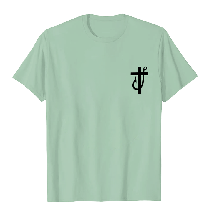 Christianartworkshop Jesus Made Me A Fisherman Mark 1:17 Unisex T-shirt - image 20