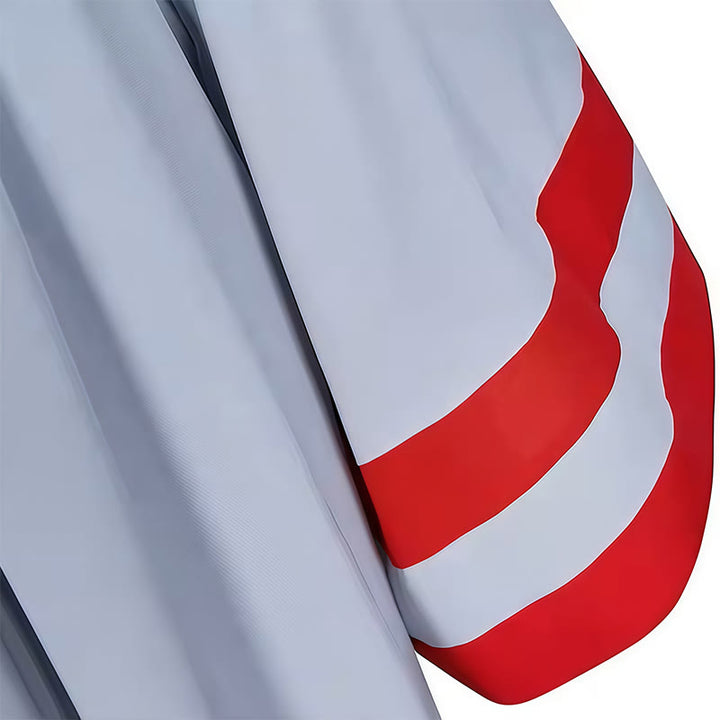 Christianartworkshop Formal Clergy Robe with Red & Gray Contrast Design - image 4