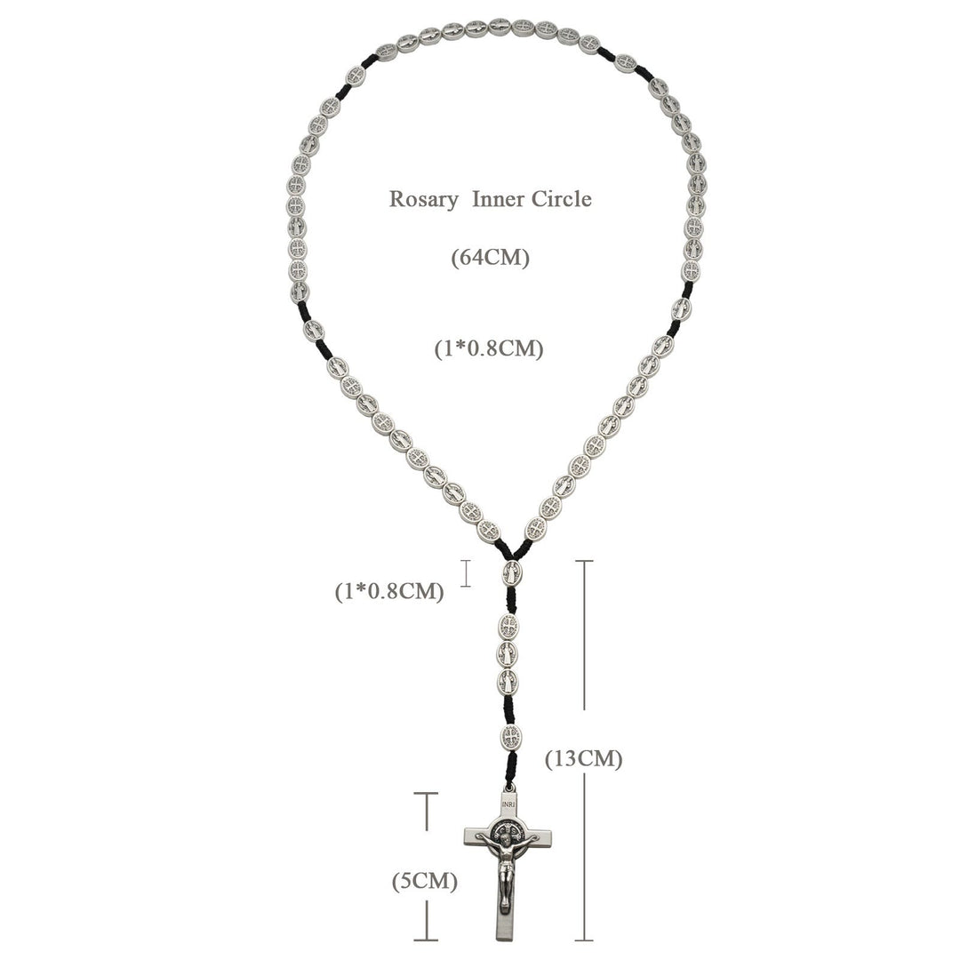 Christianartworkshop St. Benedict Crucifix Catholic Rosary - image 5