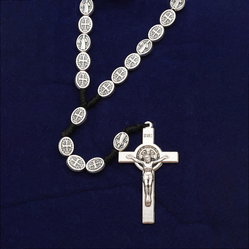 Christianartworkshop St. Benedict Crucifix Catholic Rosary - image 2
