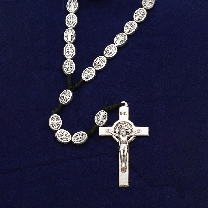 Christianartworkshop St. Benedict Crucifix Catholic Rosary - image 2