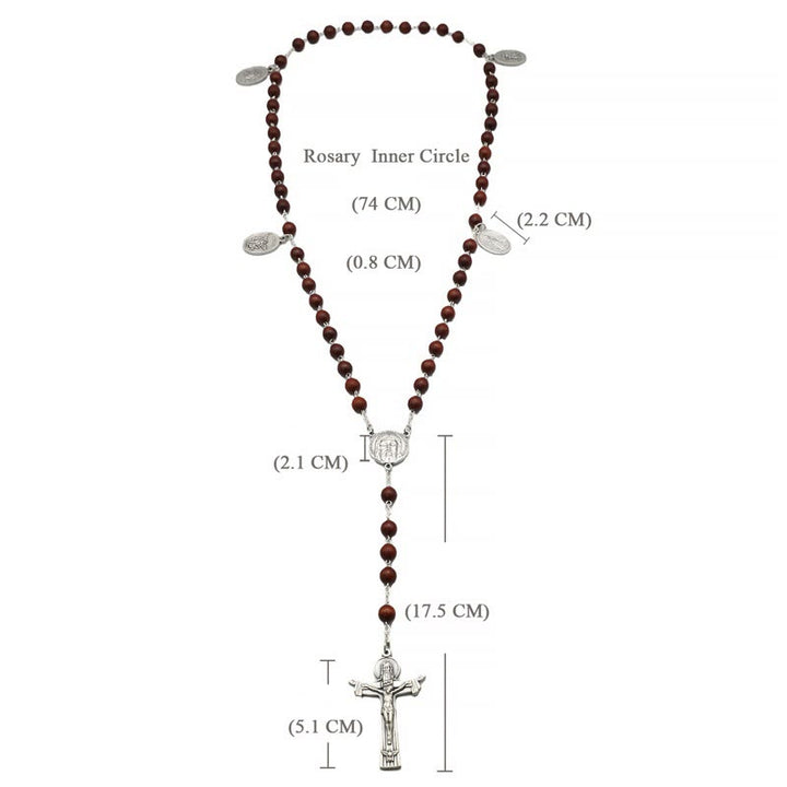 Christianartworkshop Classic Iconostasis Handmade Olive Wood Rosary - image 9