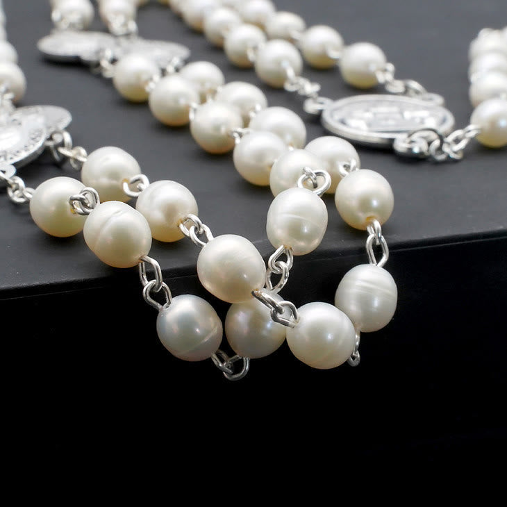 The Four Temples Of Christ Mother-of-Pearl Rosary - image 5