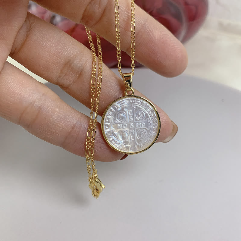 Benedictine Medal of Protection Pendant - image 3