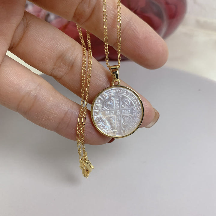 Benedictine Medal of Protection Pendant - image 3