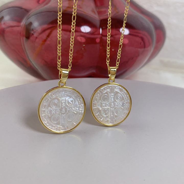 Benedictine Medal of Protection Pendant - image 4