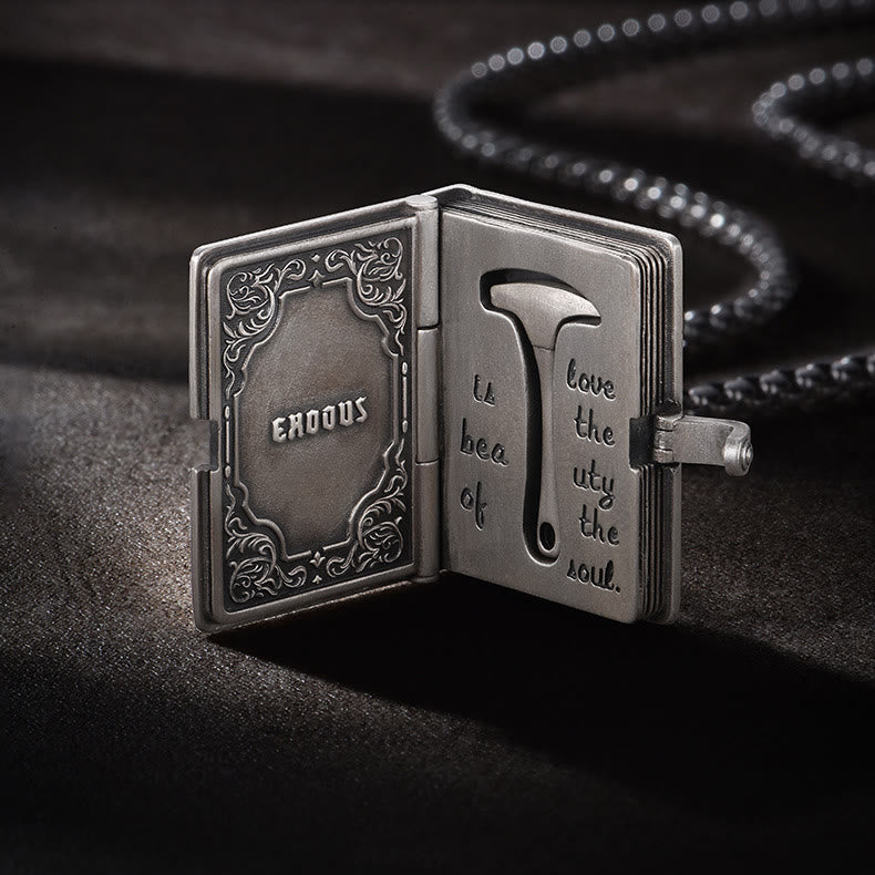 Bible with the Removable Rock Hammer Necklace - Buy 2 Save $10 - image 1
