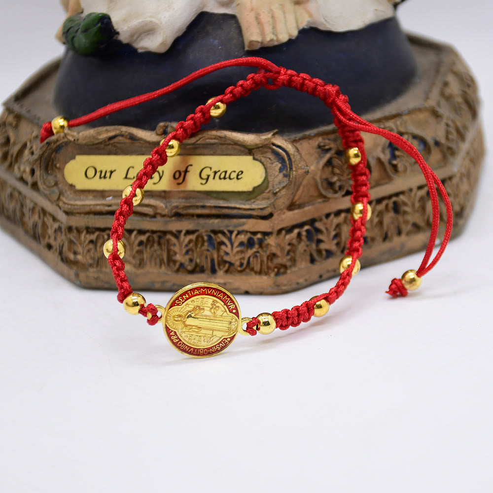 Christianartworkshop Saint Benedict Adjustable Bracelet - image 2