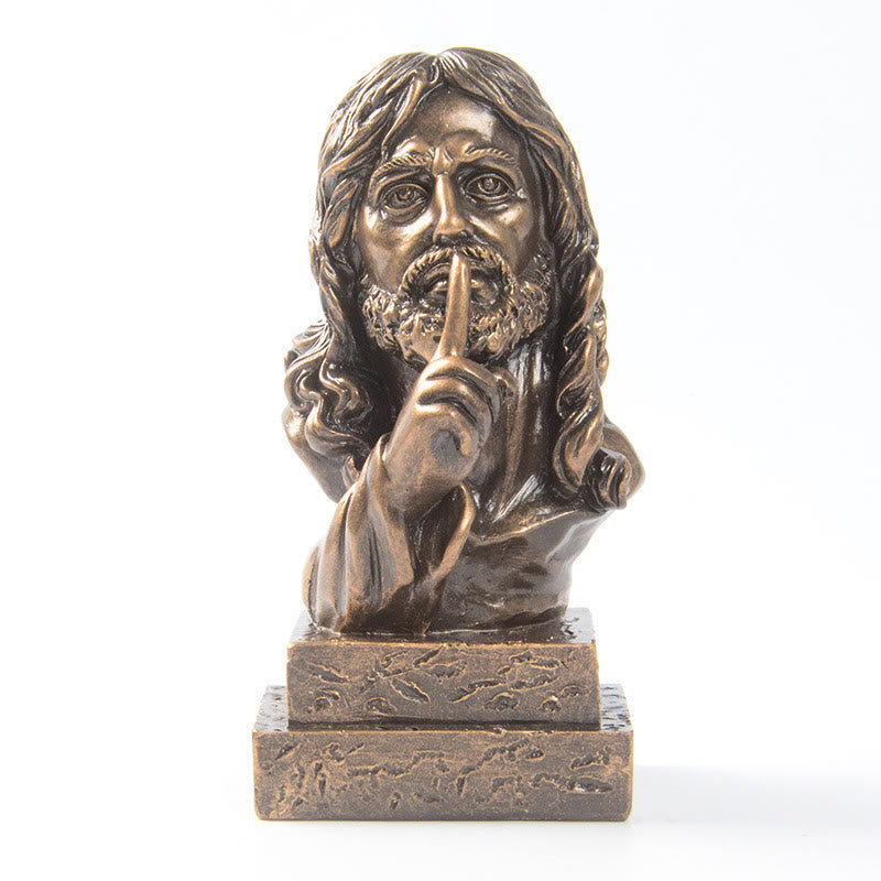 Jesus Resin Crafts Home Decoration - Jesus Silenced - image 0