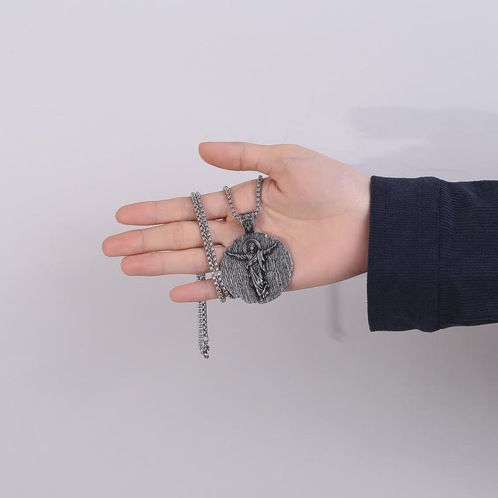 Holy Jesus Quality Titanium Necklace - image 1