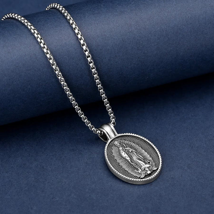 Christianartworkshop Our Lady of Guadalupe Virgin Mary Necklace - image 2
