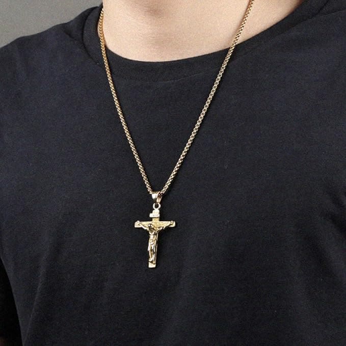 Christianartworkshop FAITH AS YOUR ARMOR: Crucifix Pendant Charm Necklace  - image 7