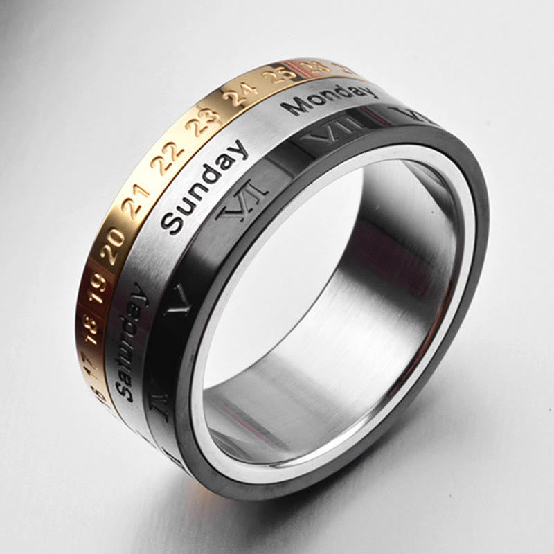 Christianartworkshop "The Genesis" Time and Date Ring: God's Seven Days of Creation  - image 2