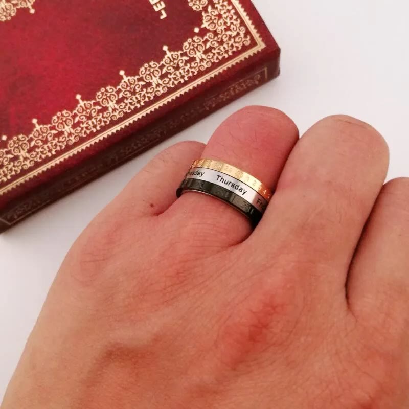 Christianartworkshop "The Genesis" Time and Date Ring: God's Seven Days of Creation  - image 4