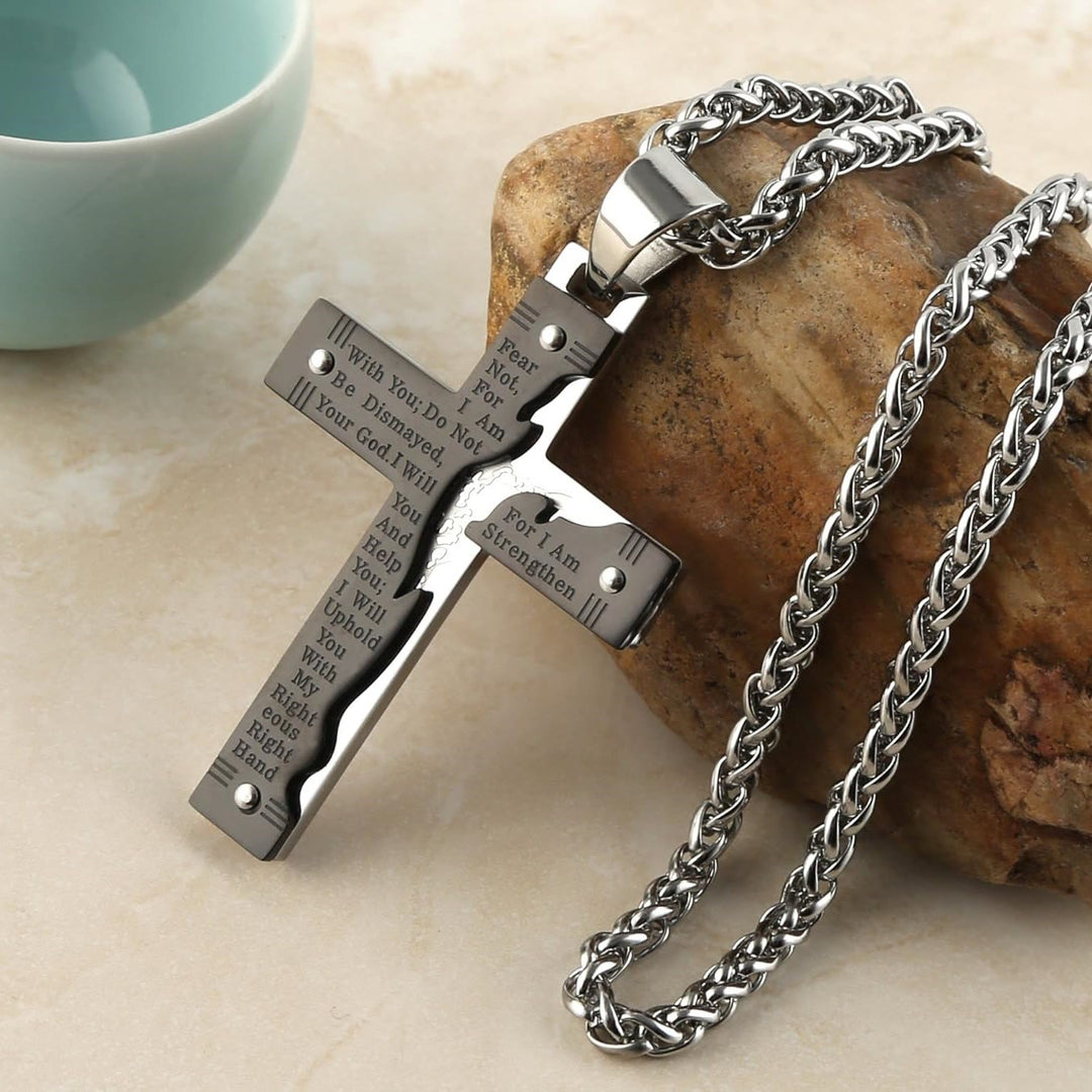 Christianartworkshop Jesus Christianartworkshop Crucifix Religion Cross Pendant Necklace - image 9