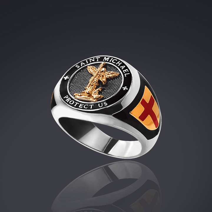 Saint Michael the Archangel Protection Ring - image 3