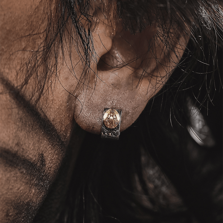 Virgin Mary Silver Earrings Religion Jewelry - image 2