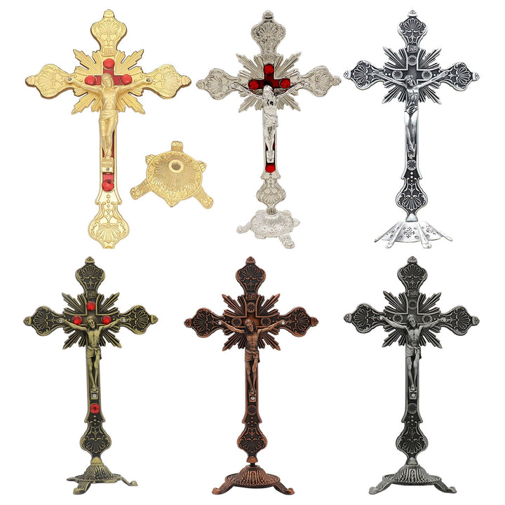 Lord Jesus Christ Standing Crucifix Decoration Ornament - image 1